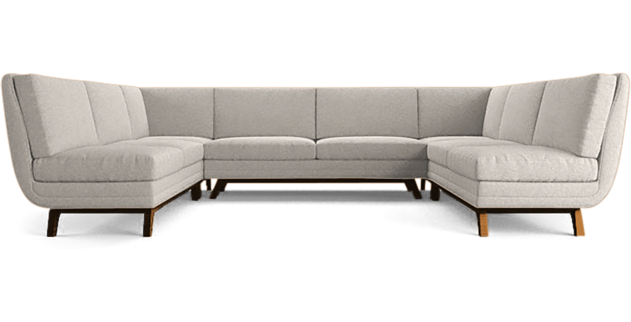 Calhoun Armless U-Sofa Sectional (5 piece)